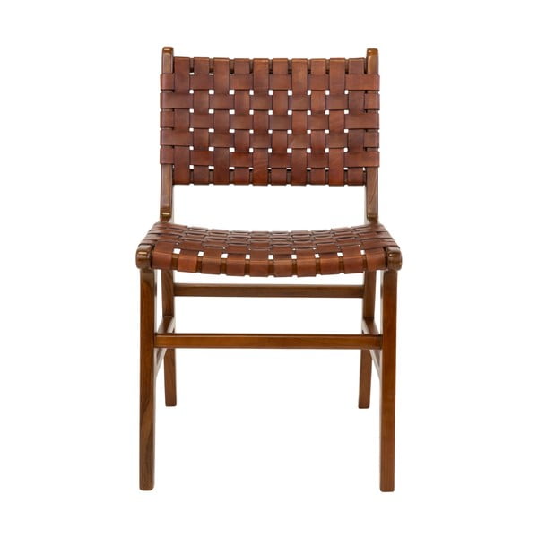 Set di 2 sedie da pranzo in teak marrone Perugia - House Nordic-image-2