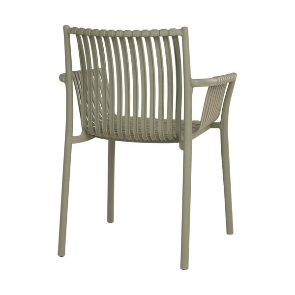 Set di 2 sedie verdi da giardino in plastica Tulsa - House Nordic-image-4