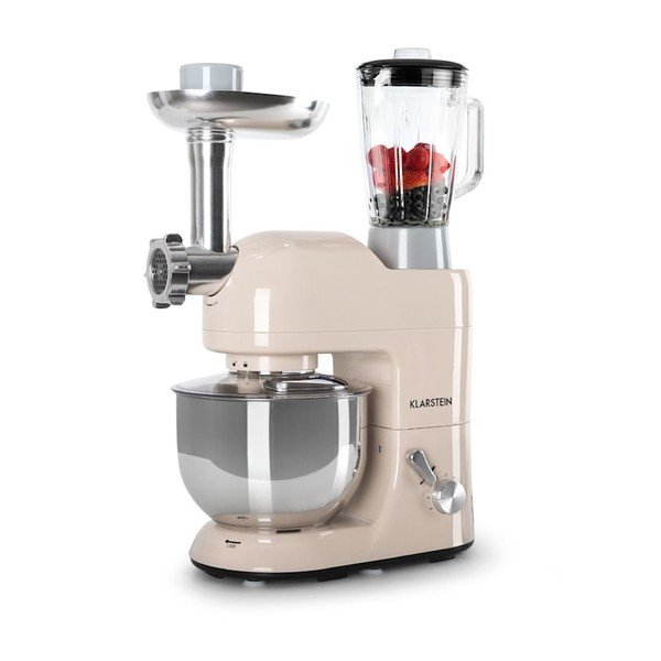 Robot da cucina multifunzione beige Lucia Morena - Klarstein