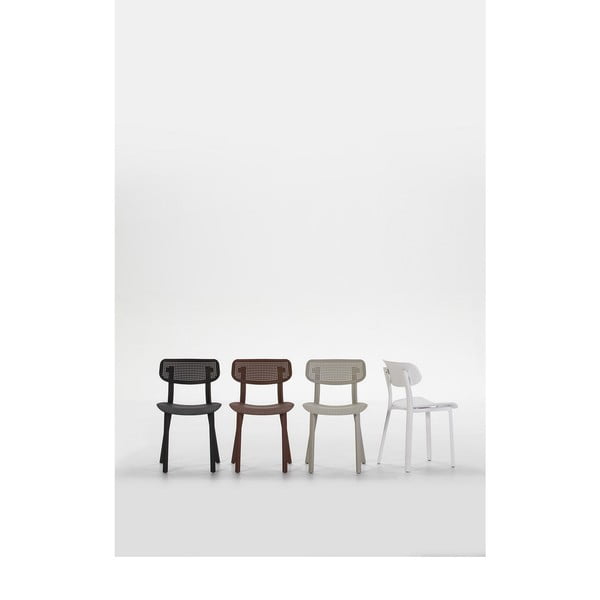 Set di 4 sedie da pranzo bianche Eleni - Marckeric-image-4