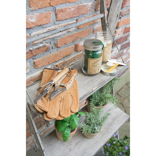 Set di 40 vasetti per erbe in legno di pioppo ed etichette Heal, 400 ml - Esschert Design-image-1