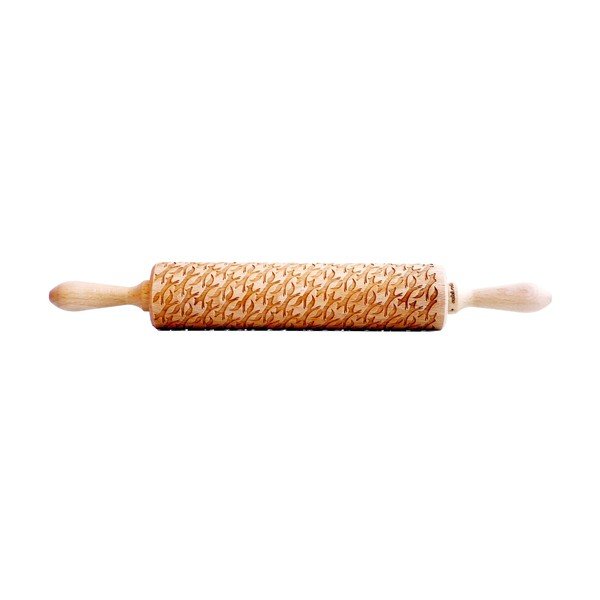 Mattarello con rilievo in legno Foxes – Valek