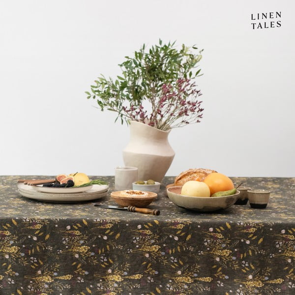 Tovaglia in lino 140x200 cm Woodland – Linen Tales-image-3