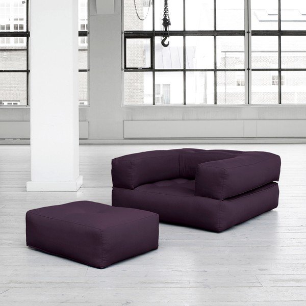 Variabilní křeslo Karup Cube Purple-image-1