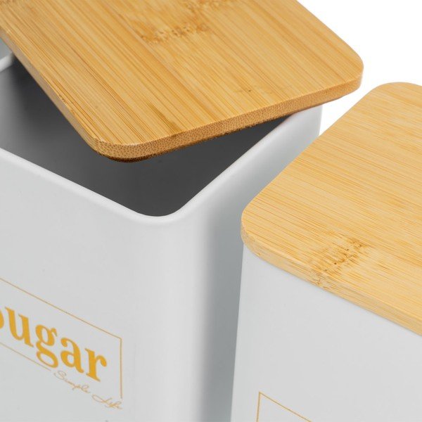 Set di contenitori per alimenti in metallo 4 pz – Casa Selección-image-1