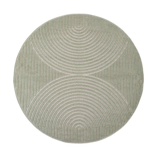 Tappeto da interno/esterno rotondo verde ø 160 cm Nova 1201 – Ayyildiz Carpets