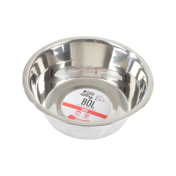Ciotola per cani in acciaio inox ø 21 cm - Love Story-image-2