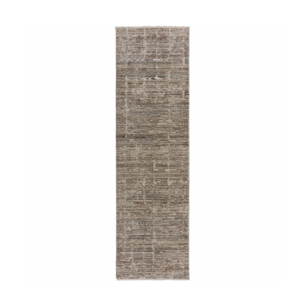 Passatoia beige 66x300 cm Matilda Abstract - Flair Rugs