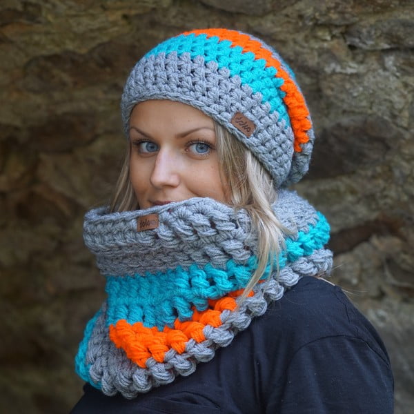 Cappello lavorato a mano all'uncinetto Jason - DOKE-image-1