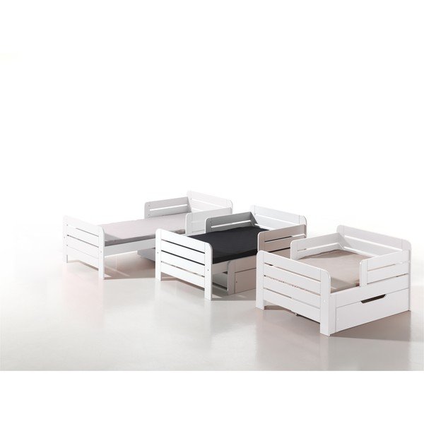 Cassetto sottoletto per letto per bambini 90x140 cm Jumper - Vipack-image-1