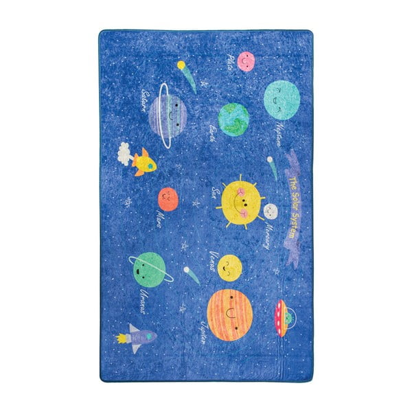 Tappeto blu per bambini , 140 x 190 cm Space - Unknown