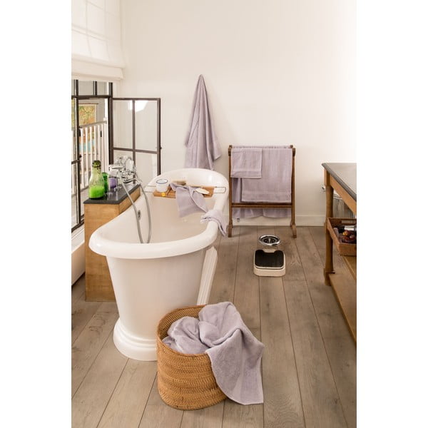 Asciugamano lilla viola , 50 x 100 cm - Tiseco Home Studio-image-1