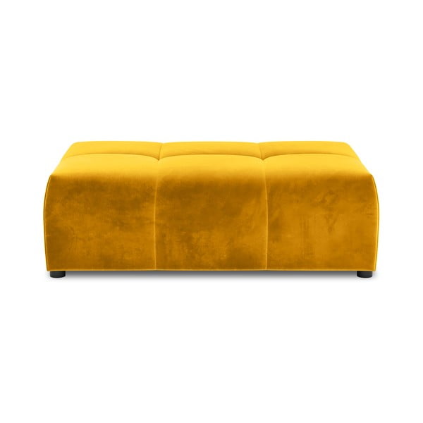 Modulo divano in velluto giallo Rome Velvet - Cosmopolitan Design-image-2
