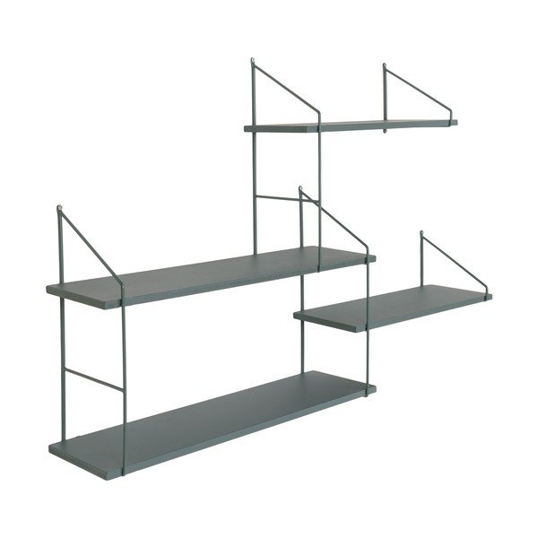 Scaffale a castello grigio-verde Harlem Hylde - House Nordic-image-1