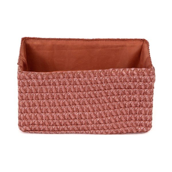 Cestino rosso Lilou Basket Terracotta - Compactor-image-2