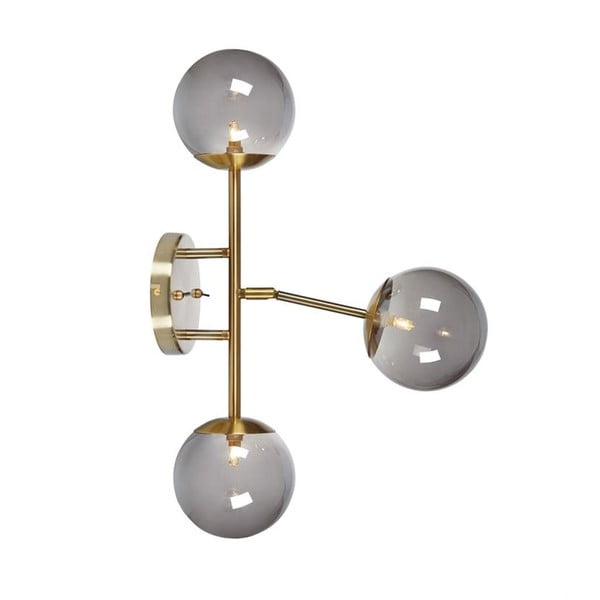 Lampada da parete in vetro, altezza 60 cm Trinity - Markslöjd