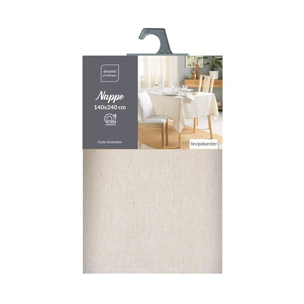 Tovaglia lavabile 140x240 cm Pauline – douceur d'intérieur