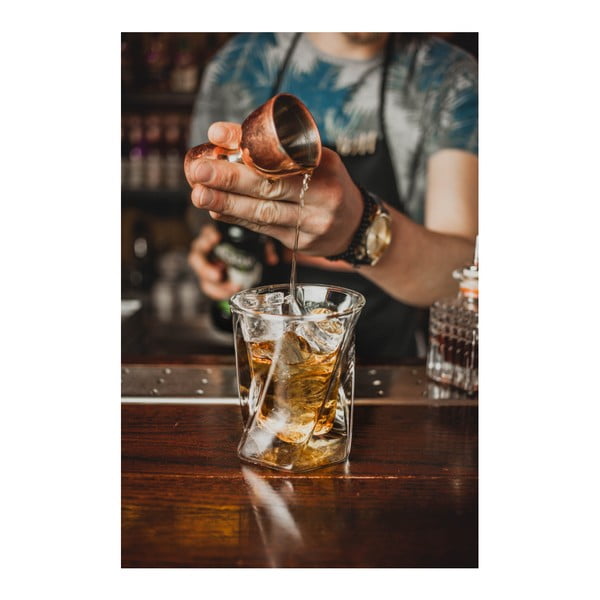 Bicchiere da whisky a doppia parete , 300 ml - Vialli Design-image-2