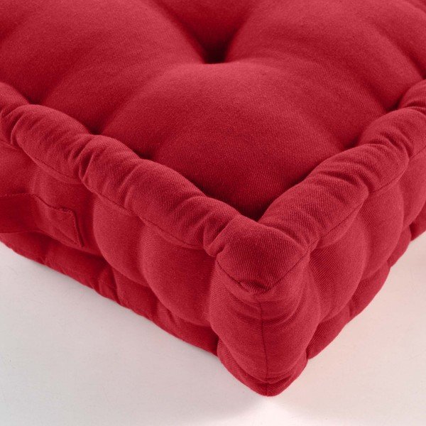 Borsa rossa per sedersi Twily - douceur d'intérieur-image-1