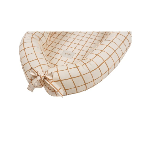 Nido beige per bambino Camel Check - Malomi Kids-image-2