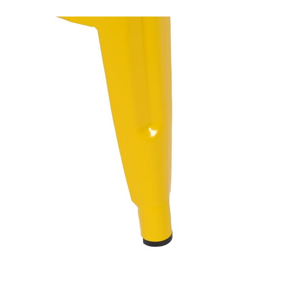 Set di sedie da bar gialla in metallo 2 pz (altezza della seduta 61 cm) – Ixia-image-2
