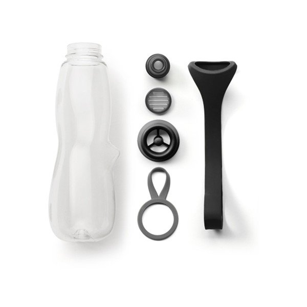 Červená sportovní filtrační lahev s binchotanem Black + Blum Eau Good Duo, 700 ml-image-4