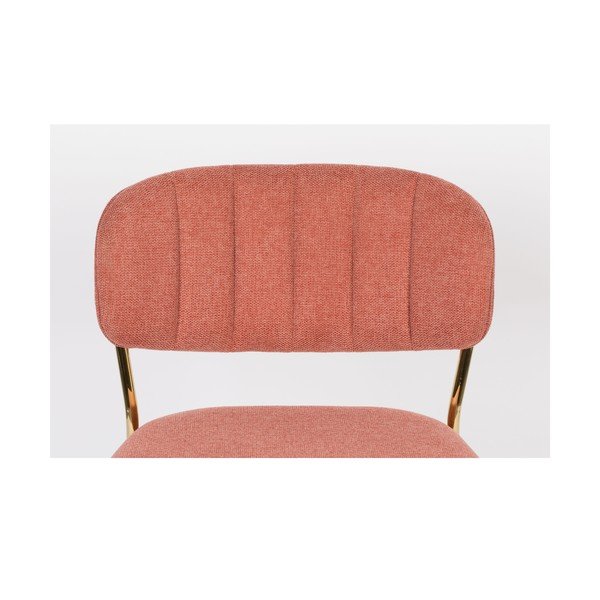 Sgabelli da bar rosa in set di 2 89 cm Jolien - White Label-image-1