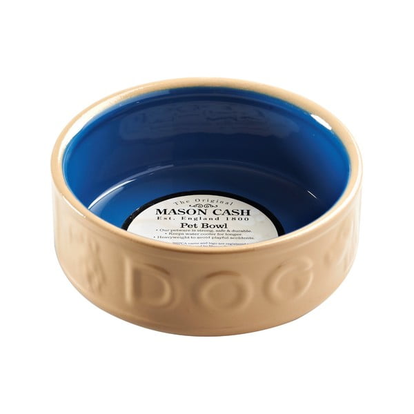 Ciotola per cani in gres, ø 15 cm Cane Blue Dog - Mason Cash-image-1