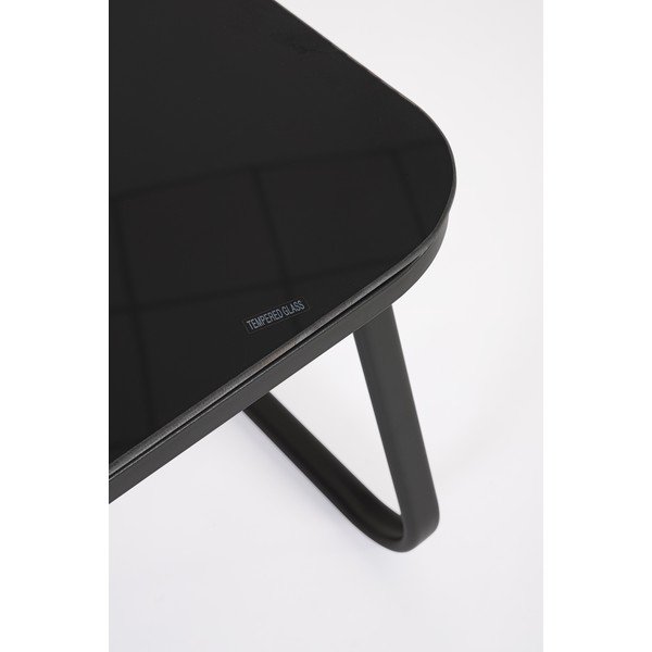 Set di mobili da giardino color antracite in acciaio per 4 persone Gonzalo – Bizzotto-image-3