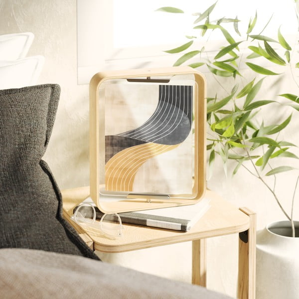 Cornice in legno di colore naturale 26x31,5 cm Bellwood - Umbra-image-1