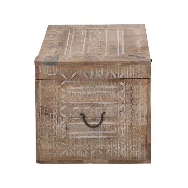Cassapanca in legno di mango Maneesh - Støraa-image-4