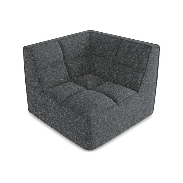 Parte divano componibile grigio scuro Kalai – Makamii-image-2