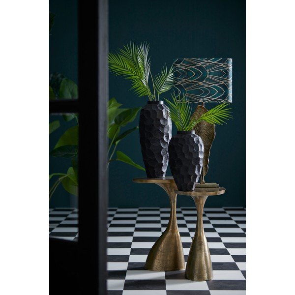 Tavolo rotondo in metallo 33x40 cm Macau - Light & Living-image-2