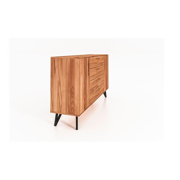 Cassettiera alta in legno di faggio 182x100 cm Golo - The Beds-image-3