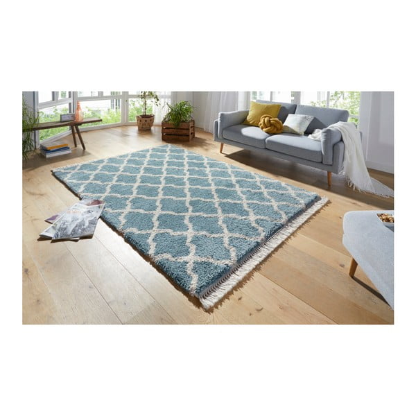 Tappeto blu Marino, 200 x2 90 cm - Mint Rugs-image-3