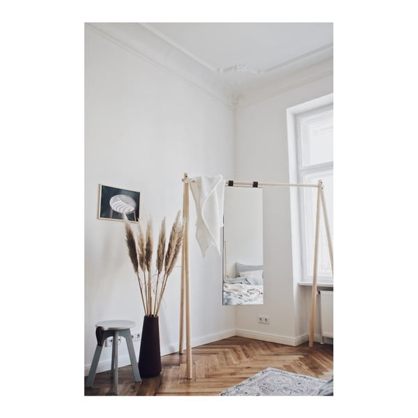 Specchio con cornice in legno 40x115 cm Hongi - Karup Design-image-3