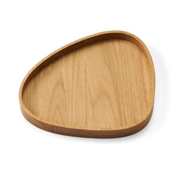 Scatola decorativa di colore naturale in legno 26x23x3 cm Curve L – LIND DNA-image-2