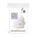 Sacchetti della spazzatura con chiusura 20 pz 45 l K - simplehuman