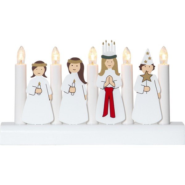 Portacandele LED con alimentazione a corrente (altezza totale 15 cm) Julia – Star Trading-image-2