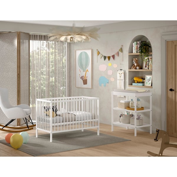 Set di mobili per bambini in faggio massiccio 2 pz Dino – Vipack-image-1