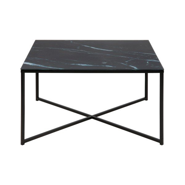 Tavolino nero 80x80 cm Alisma - Actona