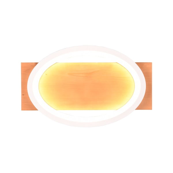 Lampada da parete a LED dimmerabile in colore bianco-naturale Barca - Trio-image-1