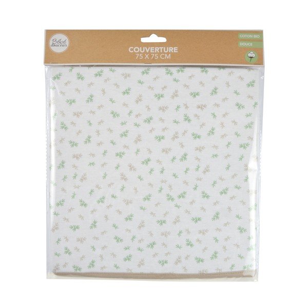 Coperta per bambini bianca in cotone 75x75 cm Koala – Bébé Douceur-image-2