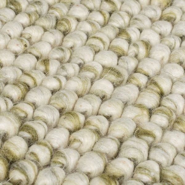 Tappeto kaki tessuto a mano con lana 160x230 cm Minerals - Flair Rugs-image-4