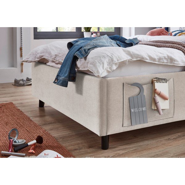 Letto da bambini beige rete non inclusa 120x200 cm Cosy – Meise Möbel-image-2