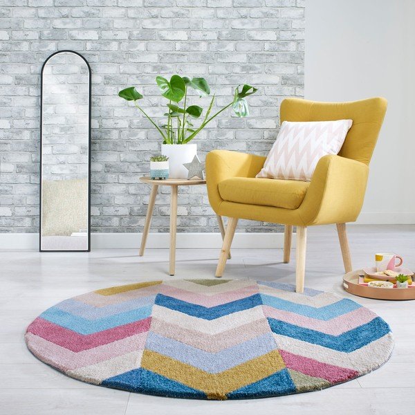 Tappeto , ø 133 cm Chroma - Flair Rugs-image-4