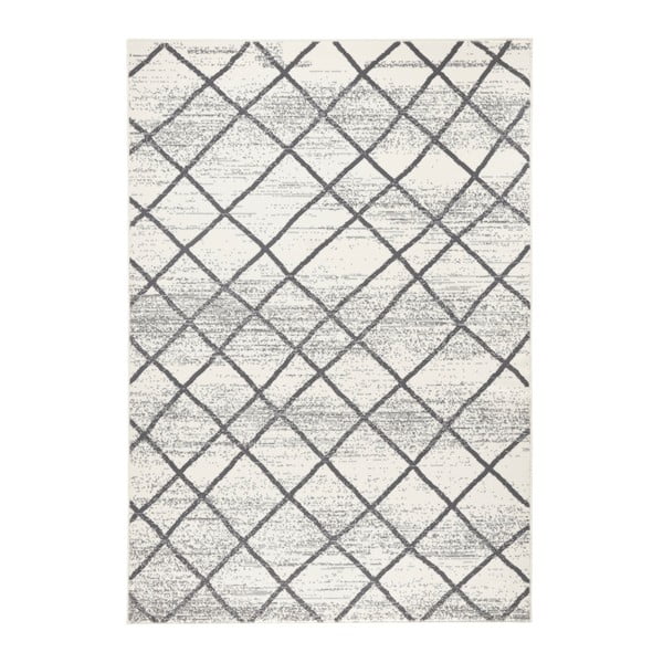 Tappeto grigio chiaro , 200 x 290 cm Rhombe - Zala Living