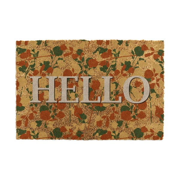 Zerbino in fibre di cocco 40x60 cm Hello Floral – Artsy Doormats
