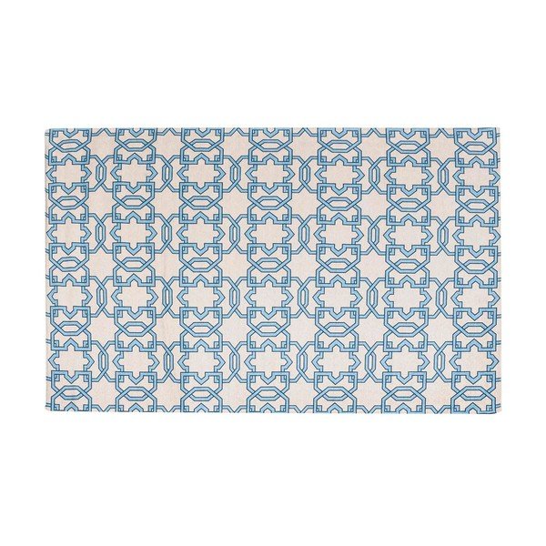 Tappeto da cucina altamente resistente Webtappeti Piastrelle blu, 60 x 220 cm - Floorita