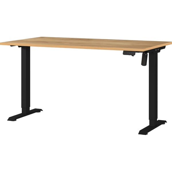 Scrivania con altezza regolabile elettricamente 80x140 cm Boras – Germania-image-2